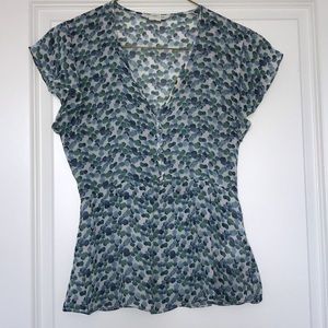 Club Monaco - Perdeta Silk Top